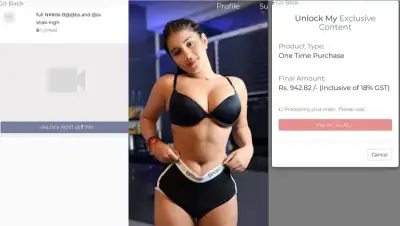 Lucky Rajor Nude App latest bathroom video