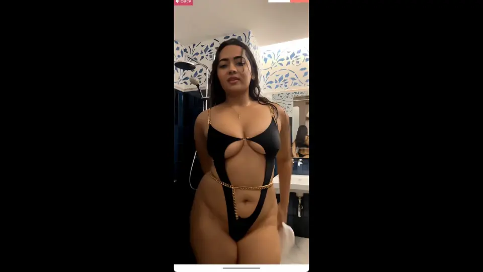 Aditi Mistry sister Divya Mistry nude In thin thong live
