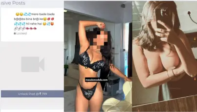 Lucky Rajor Porn latest Video in Black Bikini