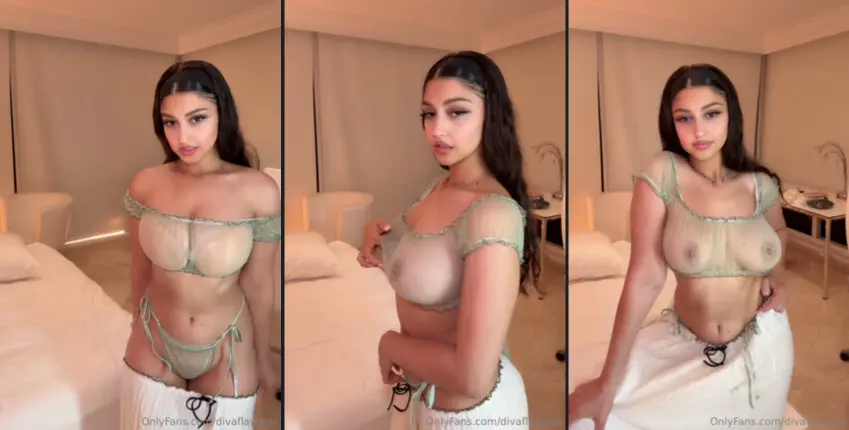 Diva Flawless Naked Boobs porn From Her App
