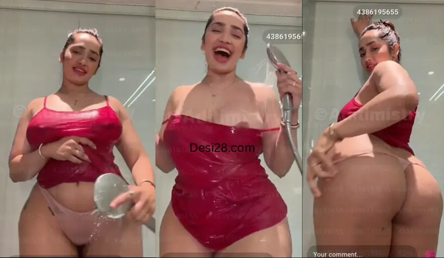 Aditi Mistry Nude Nipslip too many times Full live in Shower