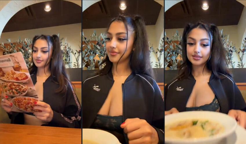 Diwa Flawless teasing In Restaurant Video