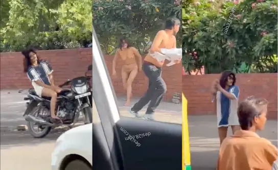 Viral Indian Black Magic made Girl Naked on street Video