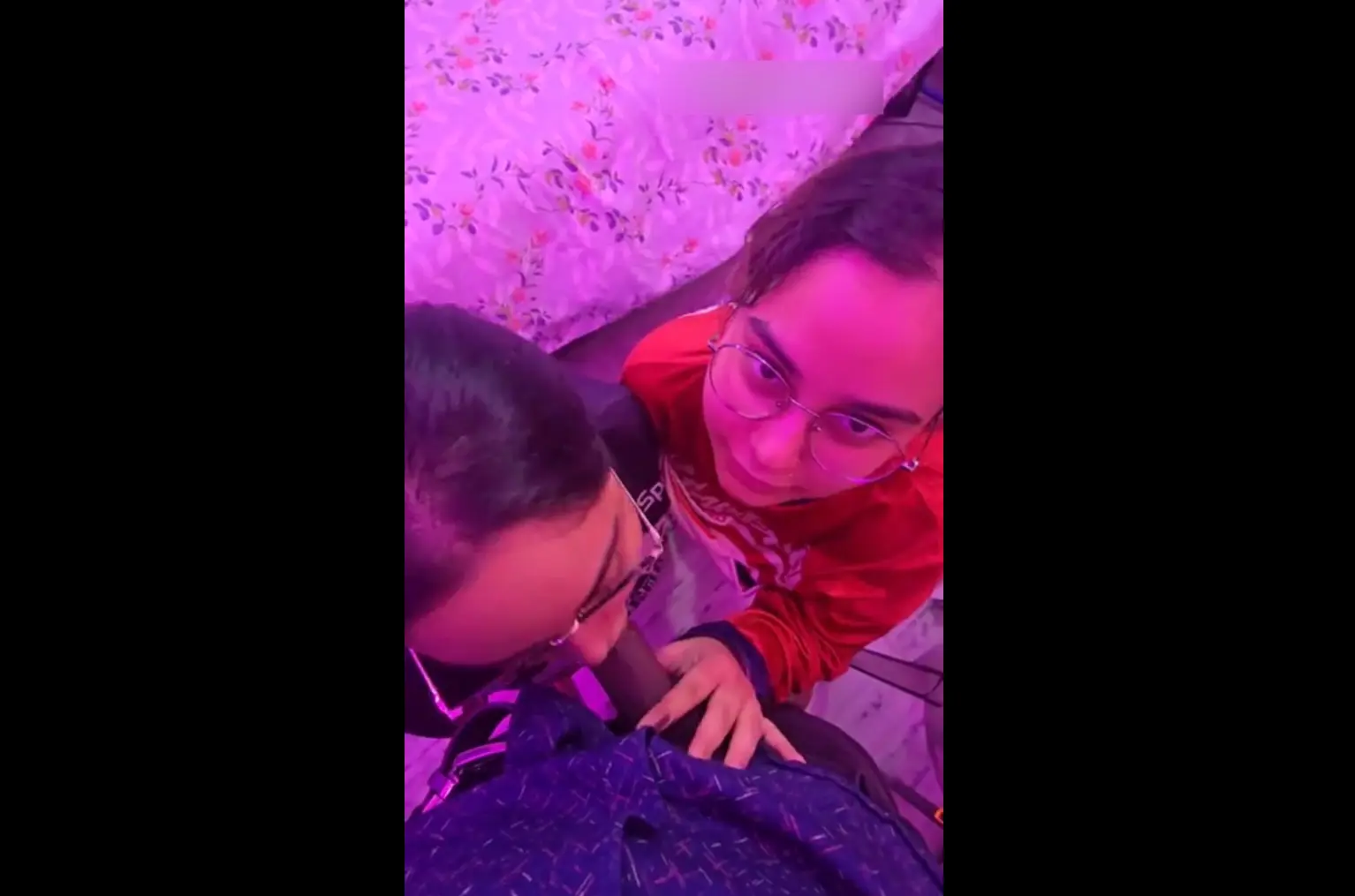 Sunandini Chakraborty And Shinjini Chakraborty Nude Dual BJ